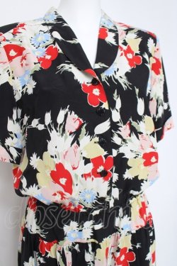 画像3: INGEBORG / 花柄ワンピース  黒 Y-26-03-26-079-LO-OP-SZ-ZY