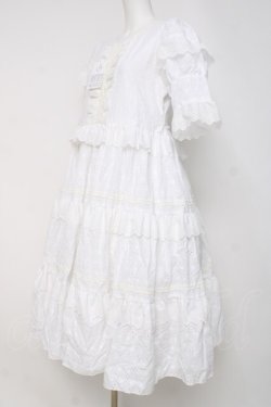 画像2: marcHenTica / 愛野えりコラボ・Arboralis Frill ワンピースセット  白 Y-26-03-26-081-LO-OP-SZ-ZY