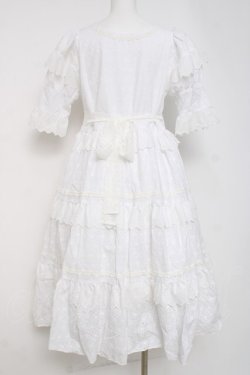 画像3: marcHenTica / 愛野えりコラボ・Arboralis Frill ワンピースセット  白 Y-26-03-26-081-LO-OP-SZ-ZY