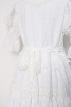 画像4: marcHenTica / 愛野えりコラボ・Arboralis Frill ワンピースセット  白 Y-26-03-26-081-LO-OP-SZ-ZY