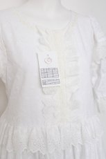 画像5: marcHenTica / 愛野えりコラボ・Arboralis Frill ワンピースセット  白 Y-26-03-26-081-LO-OP-SZ-ZY (5)