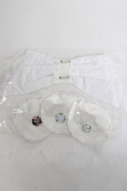 画像8: marcHenTica / 愛野えりコラボ・Arboralis Frill ワンピースセット  白 Y-26-03-26-081-LO-OP-SZ-ZY