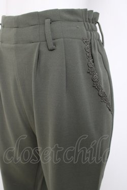 画像2: axes femme / フラワーレースセットアップ パンツ M グリーン Y-26-03-26-082-AX-PA-SZ-ZY