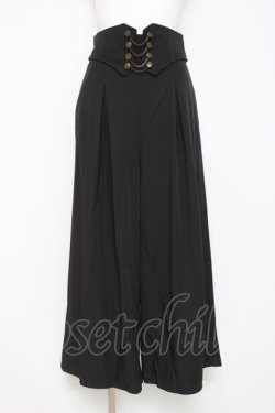 画像1: axes femme / ボタン×チェーンワイドパンツ F Bグリーン Y-26-03-26-084-AX-PA-SZ-ZY