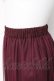 画像4: axes femme / 額縁刺繍チュールスカート F ワイン Y-26-03-26-085-AX-SK-SZ-ZY (4)