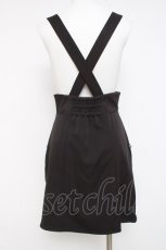 画像3: axes femme POETIQUE / ファスナーデザインサス付スカート M 黒 Y-26-03-26-091-AX-SK-SZ-ZI (3)