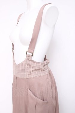 画像2: axes femme POETIQUE / ２ｗａｙデザインサス付パンツ M ベージュ Y-26-03-26-095-AX-SK-SZ-ZY