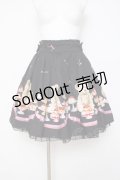 Ank Rouge / Bears cakeスカート M 黒 Y-26-03-26-097-CA-SK-SZ-ZY