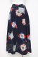 画像2: INGEBORG / 旗柄スカート  紺 Y-26-03-26-100-LO-SK-SZ-ZY (2)