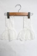 marcHenTica / Arboralis Frillグローブ  白 Y-26-03-26-013-LO-ZA-SZ-ZY