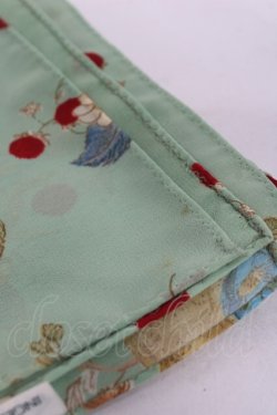 画像2: INGEBORG / フルーツ柄スカーフ  ミント Y-26-03-26-018-LO-ZA-SZ-ZY