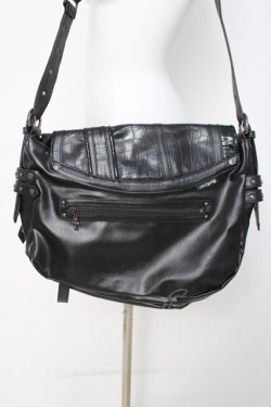 画像3: Ozz Croce / パイソン切替ショルダーバッグ  黒 Y-26-03-26-028-OO-BG-SZ-ZY