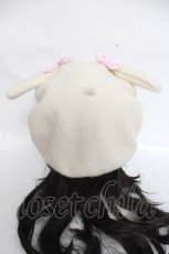 画像3: Nile Perch / うさぎさんベレー帽  アイボリー Y-26-03-26-029-LO-ZA-SZ-ZTK048 (3)