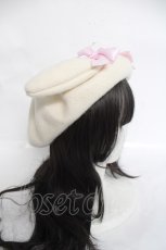 画像4: Nile Perch / うさぎさんベレー帽  アイボリー Y-26-03-26-029-LO-ZA-SZ-ZTK048 (4)
