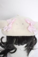 画像5: Nile Perch / うさぎさんベレー帽  アイボリー Y-26-03-26-029-LO-ZA-SZ-ZTK048 (5)