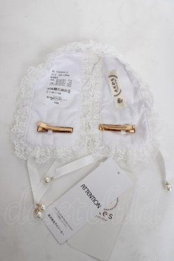 画像4: axes femme / レースアップヘッドドレス  白 Y-26-03-26-034-AX-AC-SZ-ZY