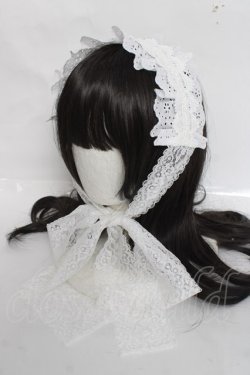 画像1: marcHenTica / Arboralis Frillヘッドドレス  白 Y-26-03-26-035-LO-AC-SZ-ZY