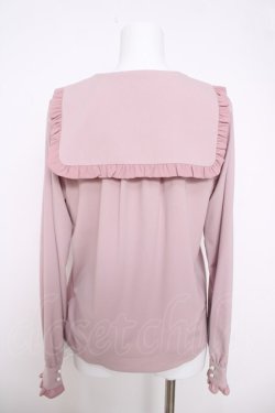 画像2: Amavel / スクエアカラーリボンタイブラウス M ピンク Y-26-03-28-046-CA-BL-SZ-ZY