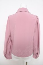 画像2: Ank Rouge / 配色リボンブラウス M ピンク Y-26-03-28-047-CA-BL-SZ-ZS (2)