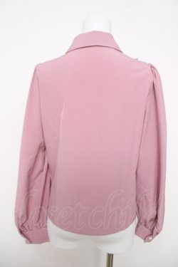 画像2: Ank Rouge / 配色リボンブラウス M ピンク Y-26-03-28-047-CA-BL-SZ-ZY