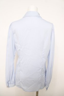 画像2: Ank Rouge / レース切替ブラウス M サックス Y-26-03-28-048-CA-BL-SZ-ZY