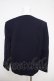 画像2: INGEBORG / リボン付きノーカラージャケット  紺 Y-26-03-28-057-LO-JA-SZ-ZY (2)