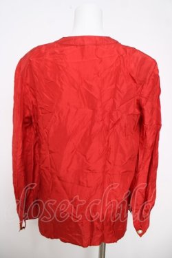 画像2: INGEBORG / リボン付きブラウス  赤 Y-26-03-28-058-LO-BL-SZ-ZY