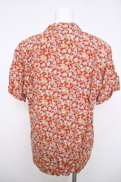 画像2: INGEBORG / ペイズリー花柄シャツ  赤 Y-26-03-28-060-LO-BL-SZ-ZY