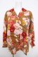 画像1: INGEBORG / フラワー柄長袖シャツ F ブラウン Y-26-03-28-067-LO-BL-SZ-ZY (1)