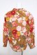 画像2: INGEBORG / フラワー柄長袖シャツ F ブラウン Y-26-03-28-067-LO-BL-SZ-ZY (2)