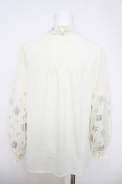 画像2: axes femme / 眠れる森の美女ブラウス M 生成り Y-26-03-28-009-AX-BL-SZ-ZY