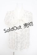 axes femme / オーナメント柄ブラウス M 生成り Y-26-03-28-016-AX-BL-SZ-ZY