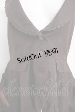 画像3: axes femme / サイドドロストロングベスト M 茶 Y-26-03-28-020-AX-TO-SZ-ZY