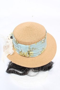 画像3: Anges et Demons / 向日葵デザイン麦わらハット  ベージュ Y-26-03-28-002-GO-AC-SZ-ZY