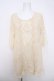 画像1: axes femme / カットドビーワンピース M 生成り Y-26-03-28-031-AX-TO-SZ-ZY (1)