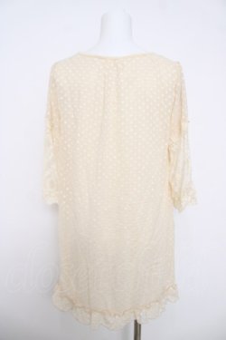 画像2: axes femme / カットドビーワンピース M 生成り Y-26-03-28-031-AX-TO-SZ-ZY