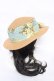 画像4: Anges et Demons / 向日葵デザイン麦わらハット  ベージュ Y-26-03-28-002-GO-AC-SZ-ZY (4)