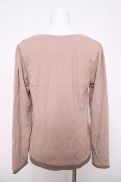 画像2: axes femme / アーガイルプリントプルオーバー M ベージュ Y-26-03-28-040-AX-TO-SZ-ZY