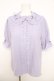 画像1: axes femme kawaii / プチリボン半袖ブラウス M ラベンダー Y-26-03-30-001-AX-BL-SZ-ZY (1)