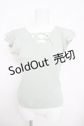 willselection / ラメカットソー  ミント Y-26-03-30-054-LO-TO-SZ-ZY