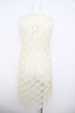 画像2: axes femme / 総レースジレ  生成り Y-26-03-30-059-AX-TO-SZ-ZY