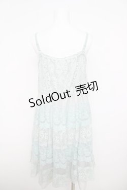 画像2: axes femme / レースティアードキャミチュニ  ミント Y-26-03-30-064-AX-OP-SZ-ZY