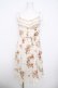 画像1: axes femme / 総花柄フレアーAラインワンピース  生成り Y-26-03-30-065-AX-OP-SZ-ZY (1)