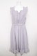 画像1: axes femme / ジップデザインワンピース  ラベンダー Y-26-03-30-067-AX-OP-SZ-ZY (1)