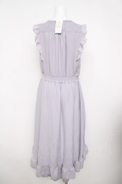 画像2: axes femme / ジップデザインワンピース  ラベンダー Y-26-03-30-067-AX-OP-SZ-ZY