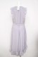 画像2: axes femme / ジップデザインワンピース  ラベンダー Y-26-03-30-067-AX-OP-SZ-ZY (2)