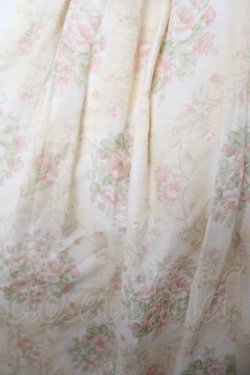 画像3: axes femme / 総柄マキシワンピース  生成り Y-26-03-30-069-AX-OP-SZ-ZY