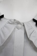 画像3: axes femme POETIQUE / プチリボンビッグ襟ブラウス  白 Y-26-03-30-006-AX-BL-SZ-ZS (3)