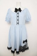 Doll Paradise / アリスワンピース  サックス Y-26-03-30-088-LO-OP-SZ-ZY