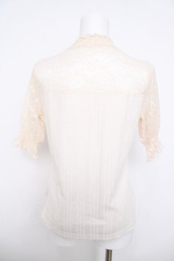 画像2: axes femme / ビスチェ切替半袖プルオーバー M 生成り Y-26-03-30-010-AX-TO-SZ-ZY